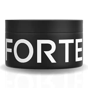 Hair Pomade For Men by Forte Series Medium Flexible Hold, Low Shine Mens Hair Pomade Water Based Pomade for Men for Slicked Back Hairstyles, For Medium/Thick Hair, Non-Greasy, (3 oz)