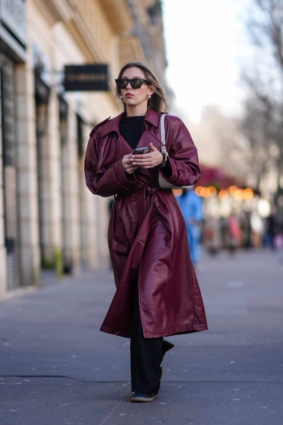 Burgundy, maroon, and wine: The colors might feel a little intimidating, but whether you're using it as a pop of color in a bag or pair of shoes, or using it as a neutral in place of brown or black, it's a ubiquitous and fashionable hue.