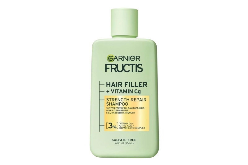 Celebrity hairstylist Dimitris Giannetos used Garnier Fructis’ Hair Filler Strength Repair Serum on Shania Twain. Shop it for $9 on Amazon.