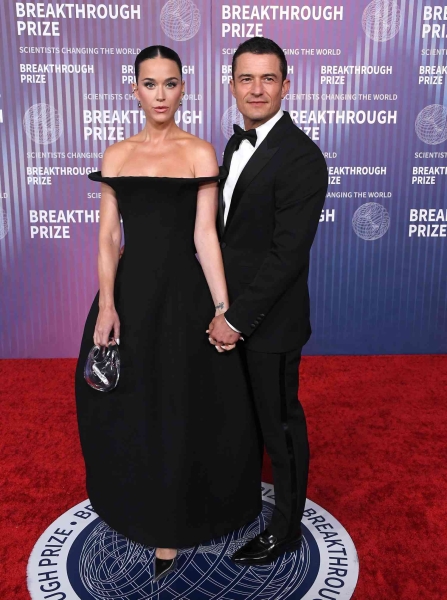 Katy Perry and Orlando Bloom attended their first red carpet event together in nearly three years at the 10th annual Breakthrough Prize Ceremony on Saturday night.