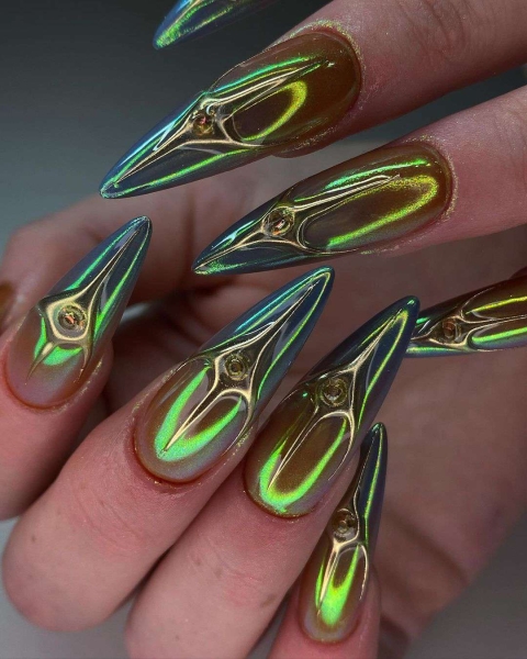 Taurus is an earth sign who loves luxury and is known to be loving, soothing, steady, and driven. Keeping these elements in mind, here are 20 Taurus nail designs to help you celebrate the season.