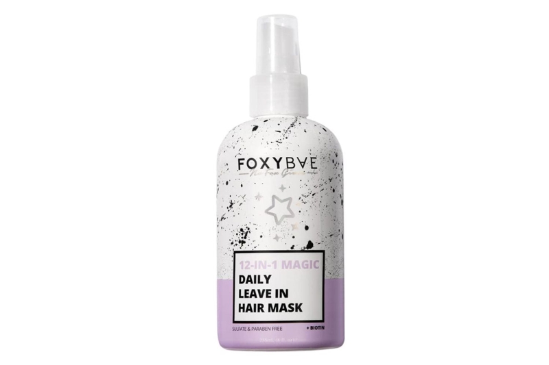 A shopping editor relies on the Foxybae 12-in-1 Magic Daily Leave-In Hair Mask for soft, silky, and longer hair. Shop the nourishing hair treatment that smells like heaven for $15 on Amazon.