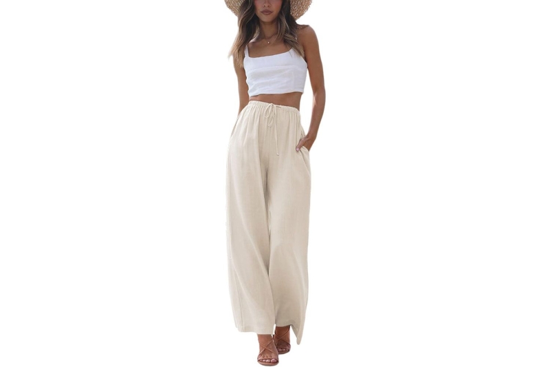 I’m packing Faleave’s Linen Palazzo Pants for my cruise because they’re lightweight, come in easy-to-style shades, and are available for $26 at Amazon.