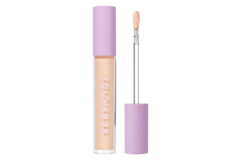 Kate Hudson posted a TikTok of her using the top-rated Tower 28 Swipe Serum Concealer shoppers say helps with wrinkles, dark circles, and dry skin. Shop the hydrating makeup essential.