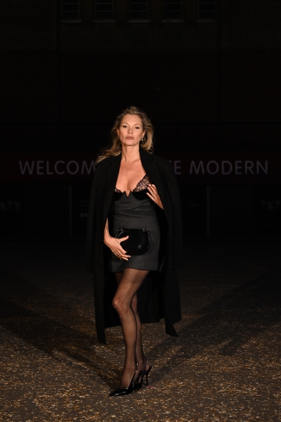 Kate Moss Is the Ultimate Office Siren at the Gucci Show