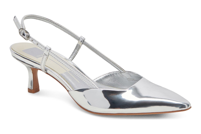 Look of the Day for May 28, 2024 features Sarah Jessica Parker in silver metallic heels. Shop the bold shoe trend worn by Amal Clooney and Jennifer Lopez at Nordstrom and Amazon.