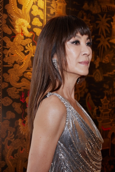 Michelle Yeoh Was “Ready For Action” In Couture Armour at the Balenciaga Cruise Show