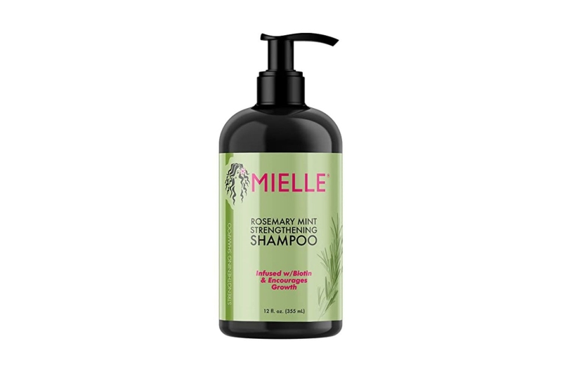 Mielle Organics Rosemary Mint Strengthening Shampoo is Amazon’s number one best-selling hair regrowth shampoo, and it’s available for $10. Shoppers swear by the hair growth product for thicker, longer locks and reduced hair shedding.