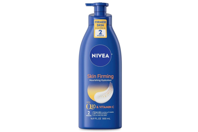 Nivea’s Skin Firming Body Lotion with coenzyme Q10 and vitamin C is on sale for $9 at Amazon. Users swear by the body cream for hydrated, tight, and bump-free skin.