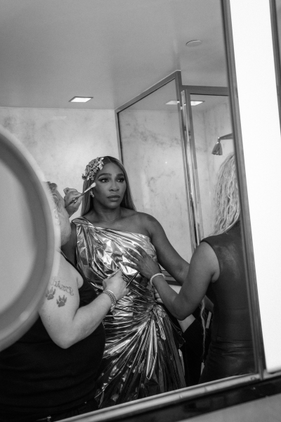 Serena Williams Goes for Gold at the 2024 Met Gala