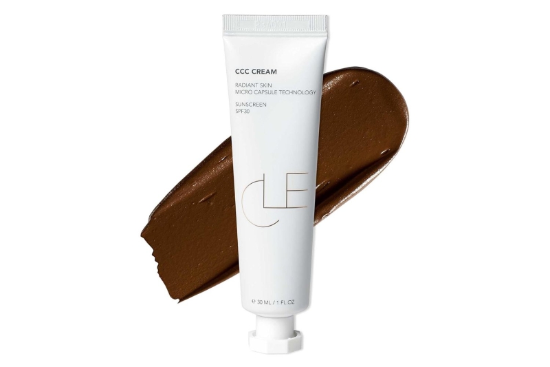 The Cle Cosmetics CC Cream is a tone-adapting skin tint that contains skincare ingredients to brighten and hydrate. Plus, it also functions as a primer and gives foundation a lit-from-within glow.
