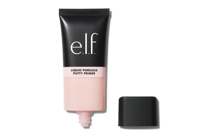 The e.l.f. Cosmetics Suntouchable Whoa Glow SPF is one shopping writer’s favorite primer for a dewy finish. It features hyaluronic acid, aloe, and squalane for long-lasting hydration and can be worn solo or under makeup.