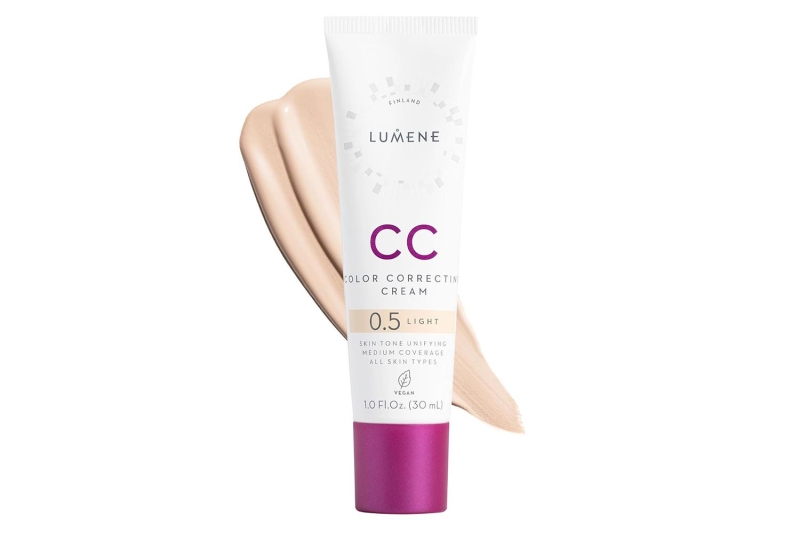 The Lumene Color Corrector CC Cream is $22 at Amazon. The formula conceals sunspots, redness, and more, thanks to its tone-evening effect.