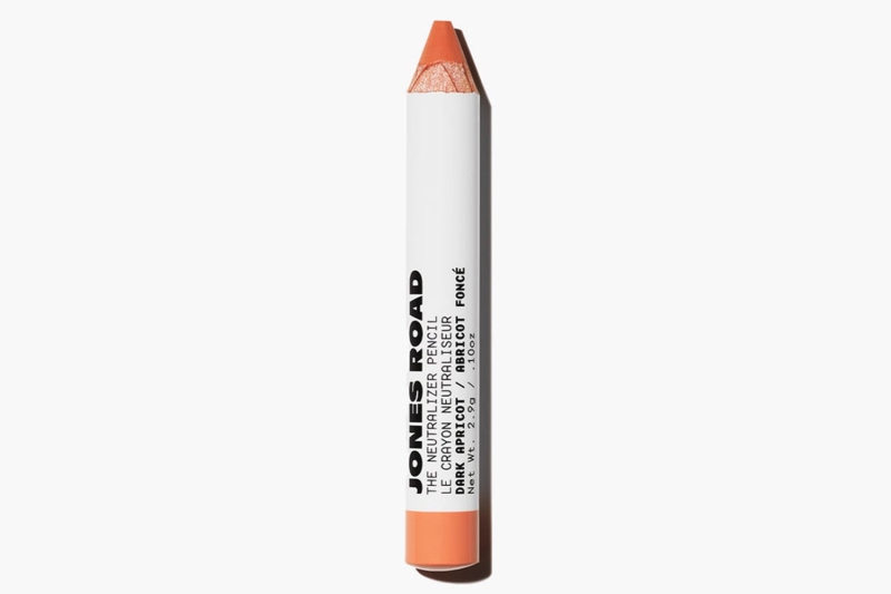 The Neuralizer Pencil from Jones Road is a brightening under-eye concealer and color-correcting solution for red, purple, or green-tinted under-eyes. The stick formula is creamy and blendable and enhances shadowy under-eyes.