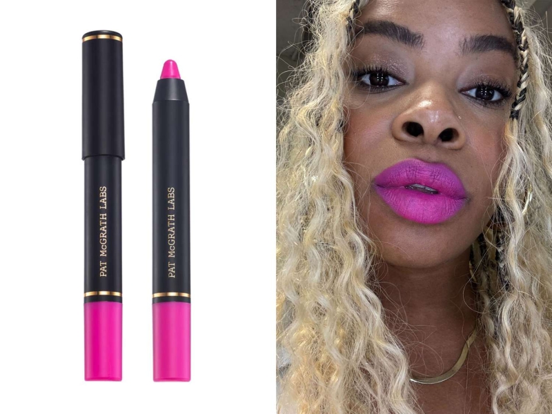 The new Pat McGrath Labs Dramatique Mega Lip Pencils feel like second skin. They glide on like butter and provide long-lasting, vibrant color. Check out all of the gorgeous shades here.