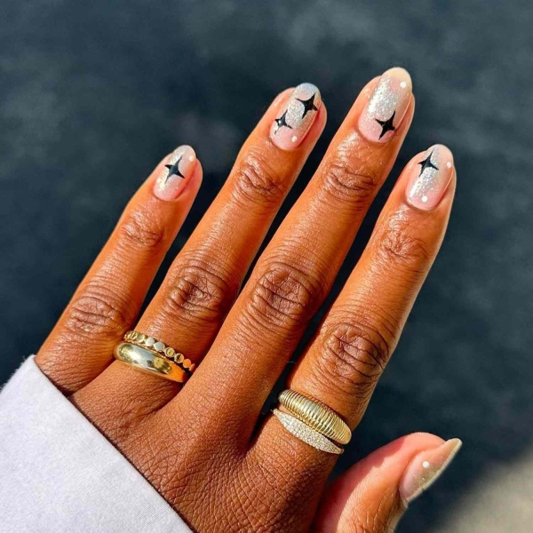 White and silver nails are trending everywhere, from street style to social media. Here, scroll through 20 white and silver manicures for inspiration.