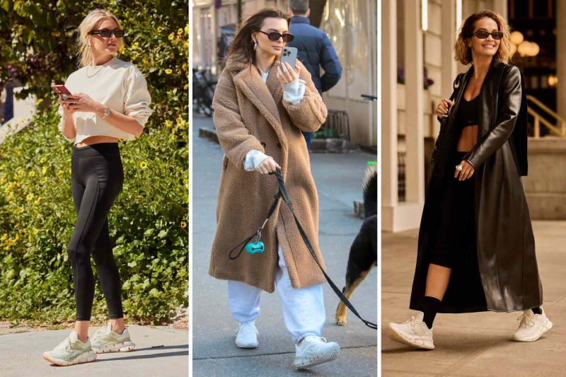 A shopping editor walked miles in the super comfortable Reebok Floatzig 1 tennis shoes worn by Kelsea Ballerini, Emily Ratajkowski, and Rita Ora. Shop the light-as-air sneaker at Amazon in seven colors for $130.