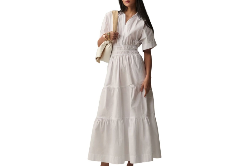 Anthropologie has travel-ready mini, midi, and maxi dresses on sale for up to 69 percent off. One shopping writer shared her top picks from Farm Rio, Maeve, and Sue Sartor for a trip to Italy.
