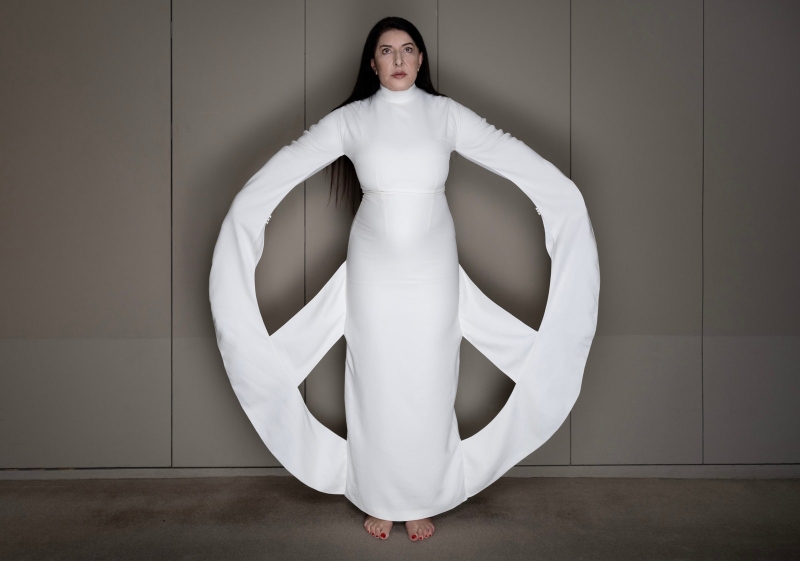 “Fashion—and the World—Are in a State of Crisis.” Marina Abramović on 7 Minutes of Silence for Peace at Glastonbury