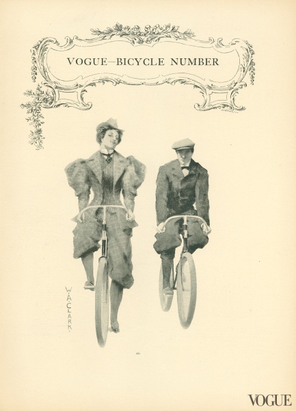 From the Archives: Bicycles in Vogue