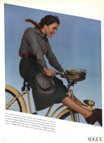 From the Archives: Bicycles in Vogue