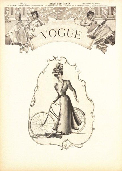 From the Archives: Bicycles in Vogue