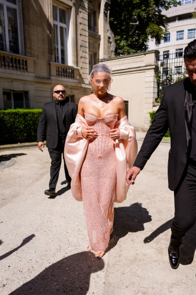 Kylie Jenner Tries the Pink Bridal Trend at Schiaparelli Couture