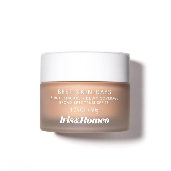 Mature shoppers are fans of the Meg Ryan-used Iris and Romeo’s Best Skin Days 5-in-1 Tinted Moisturizer. Shop it for $48 at Credo Beauty and Iris and Romeo.