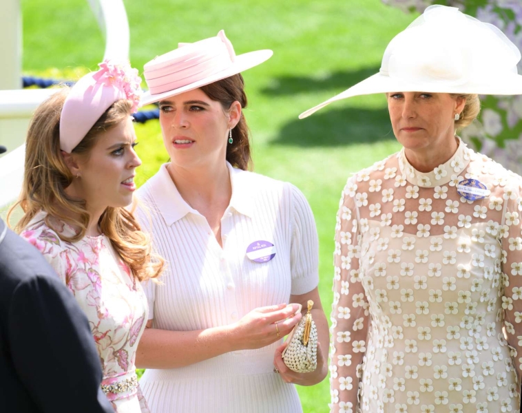 Princesses Eugenie and Beatrice channeled 'Gossip Girl' characters Serena and Blair during day two of Royal Ascot.