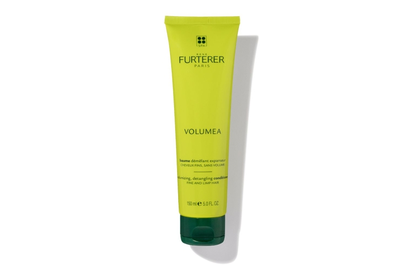 Rene Furterer’s Volumea Volumizing Conditioner enhances fine or thin hair’s appearance with a long-lasting, fuller look. Score this volumizing treatment that adds body to limp hair immediately.