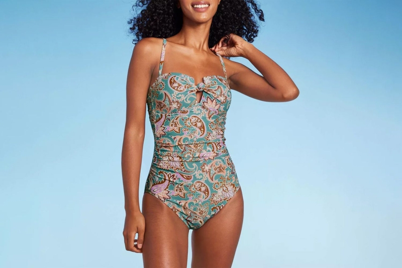 Target discounted over 2,000 swimsuits for 20 percent off. Save on shopper-loved one-pieces, high-waisted bottoms, and bikini tops from Wild Fable, Kona Sol, and Shade & Shore. Prices start at $14.