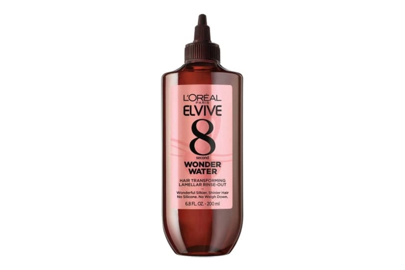 The L’Oréal Paris Elvive 8-Second Wonder Water is an $11 frizz-smoothing hair treatment. It’s lightweight, works in seconds, and ideal for anyone seeking glossy, smooth hair.