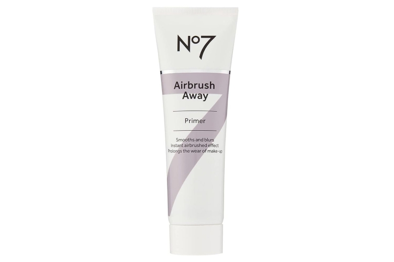 The No7 Airbrush Away Primer is $15 at Amazon, where shoppers say it gives skin a smooth, soft look and feel, and prolongs their makeup weartime.