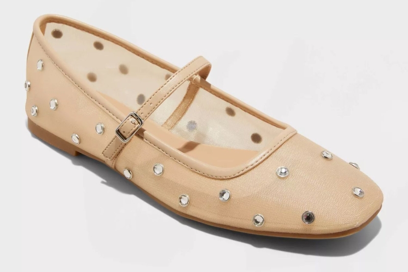 Wild Fable’s Elsa Mary Jane Ballet Flats are just $30 at Target and are a shopping writer’s go-to breathable shoes for summer. The trending footwear has been seen on Katie Holmes, Jennifer Lawrence, and Zendaya.