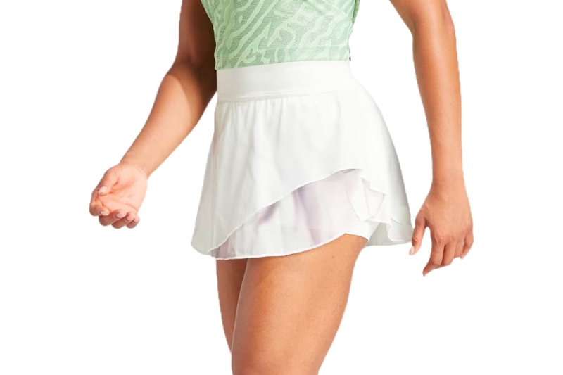 Adidas’ Tennis Pro Aeroready Dress features a pleated skirt and separate shorts to wear underneath. The athletic dress is one writer’s go-to for hot summers.