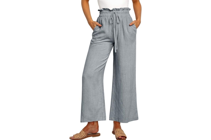 Amazon Essentials drawstring linen pants are a favorite of shoppers, moms, and teachers. Shop the linen-blend trousers you’ll wear nonstop this summer for $29.