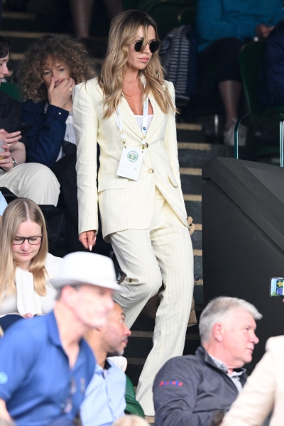 At Wimbledon, Women Ace Summery Suiting