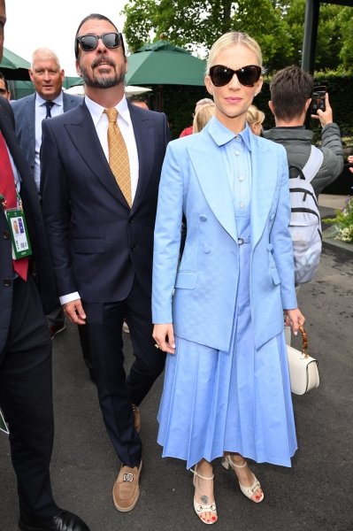 At Wimbledon, Women Ace Summery Suiting