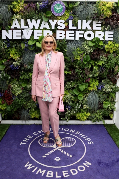 At Wimbledon, Women Ace Summery Suiting