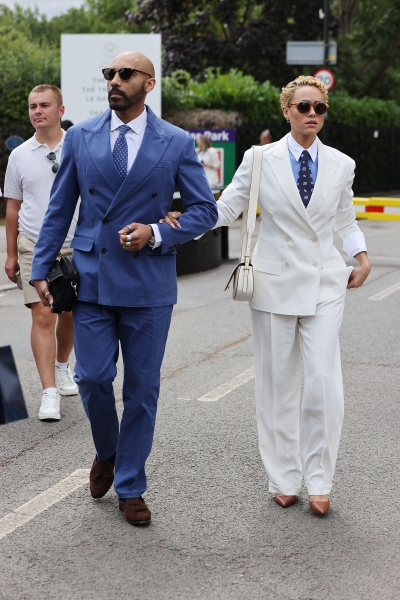 At Wimbledon, Women Ace Summery Suiting