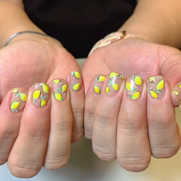 Citrus nails are everywhere right now. Limes, lemons, oranges, and grapefruit make for nail art that's fun, (often) intricate, and perfect for summer. Here are 14 gorgeous options.