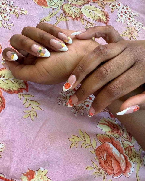 Citrus nails are everywhere right now. Limes, lemons, oranges, and grapefruit make for nail art that's fun, (often) intricate, and perfect for summer. Here are 14 gorgeous options.