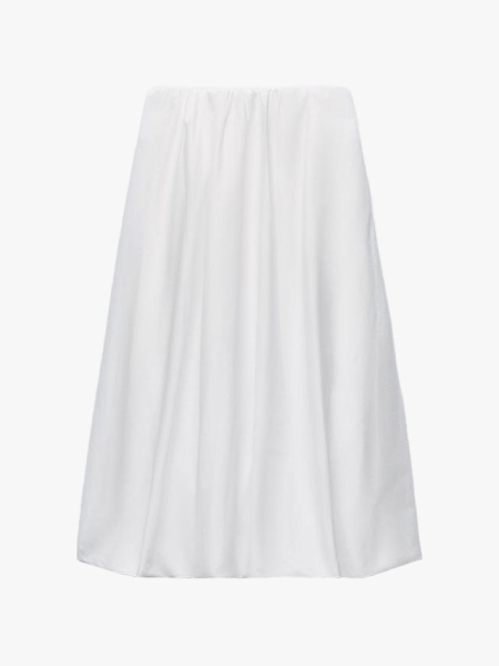 Easy, Breezy Summer Dressing Starts and Ends With a White Poplin Skirt