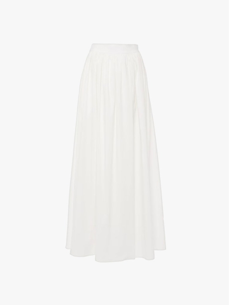 Easy, Breezy Summer Dressing Starts and Ends With a White Poplin Skirt