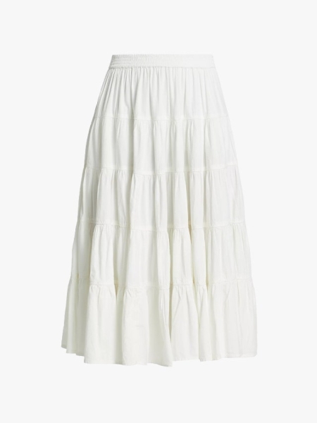 Easy, Breezy Summer Dressing Starts and Ends With a White Poplin Skirt