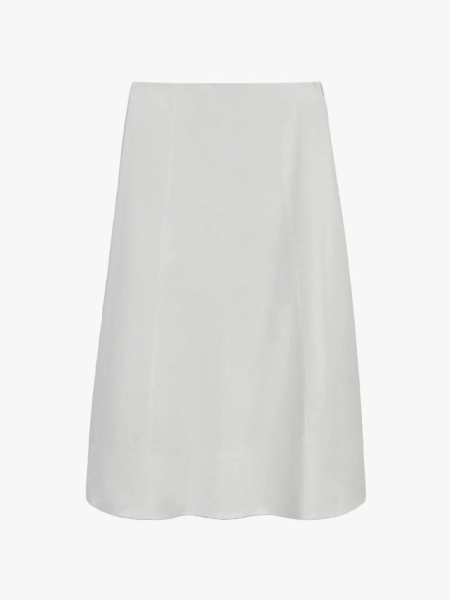 Easy, Breezy Summer Dressing Starts and Ends With a White Poplin Skirt