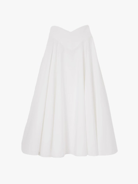 Easy, Breezy Summer Dressing Starts and Ends With a White Poplin Skirt