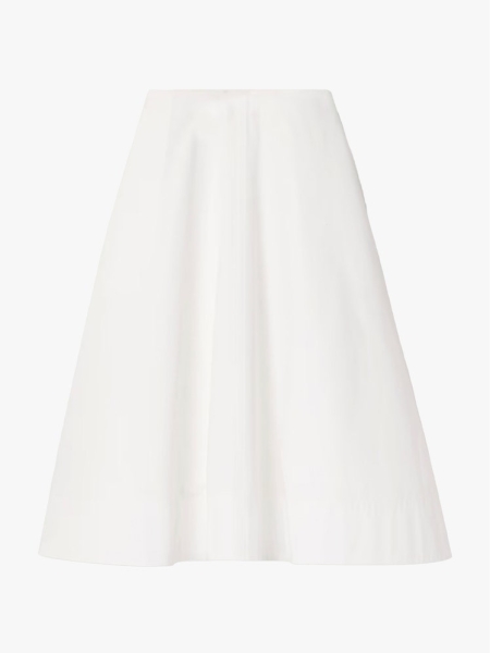 Easy, Breezy Summer Dressing Starts and Ends With a White Poplin Skirt