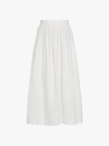 Easy, Breezy Summer Dressing Starts and Ends With a White Poplin Skirt