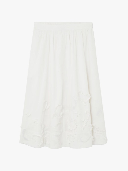 Easy, Breezy Summer Dressing Starts and Ends With a White Poplin Skirt